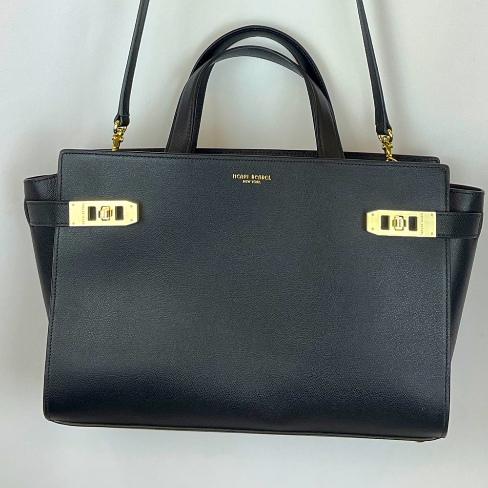 Henri Bendel saffino leather Brand New satchel